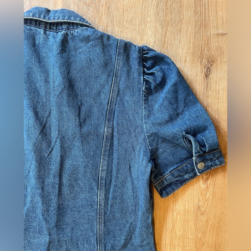 NWT Blank NYC Walk in the Park Denim Dress - Picture 9 of 10